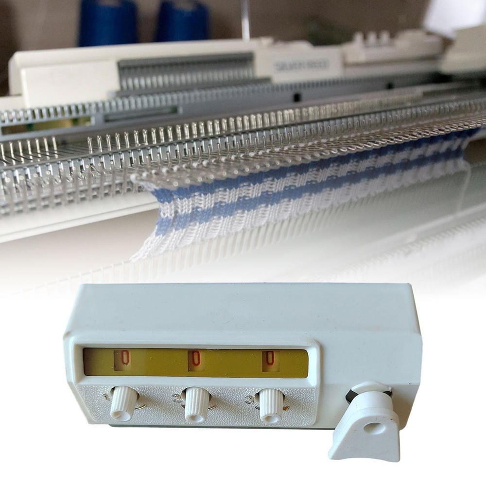 Knitting Machine Row Counter, Sewing Machine Part, Digital Counter, Coaching