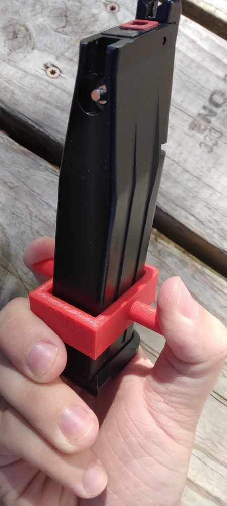 Airsoft Hi-Capa GBB Pistol Finger Saver (Red)