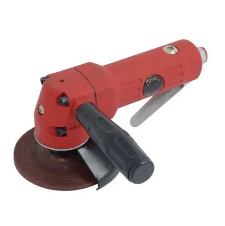 4" 100mm Air Powered Angle Grinder Tool with Grinding Disc self locking