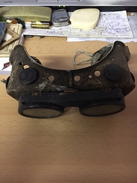 Antique Welding Torch Blacksmith glasses OKULA