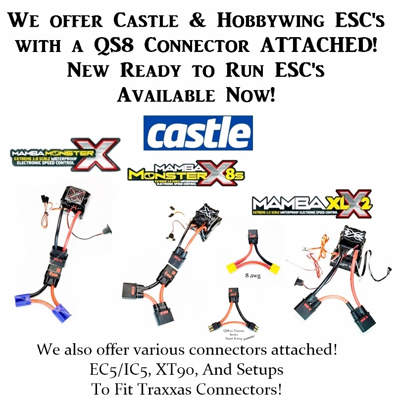 RCP-QS8 Parallel or Series Plug (No Wire Version)