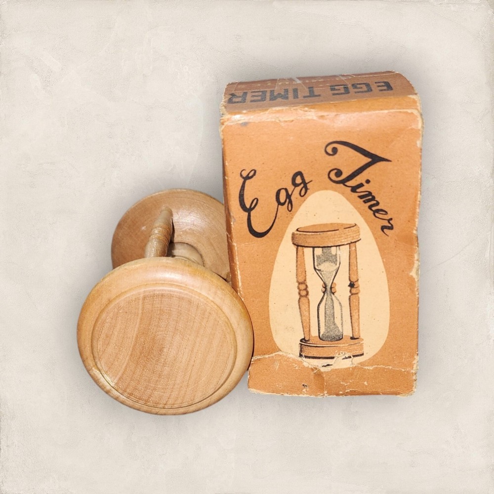 Vintage 3 Minute Egg Timer in Original Box Japan