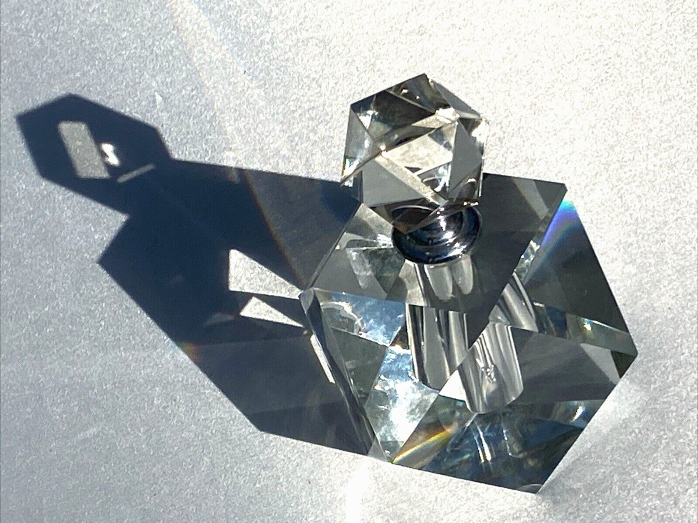 Olig Cassini Crystal Perfume Bottle**