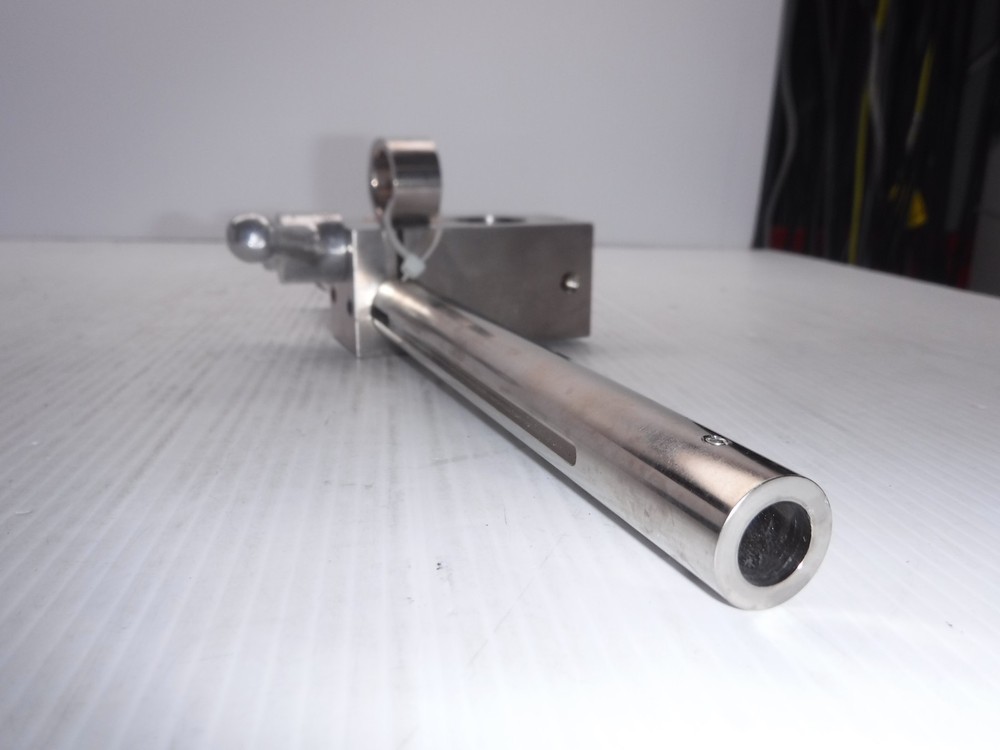 Unbranded Horizontal Microscope Head Mount w/ Two ** Broken ** Jergens Handles