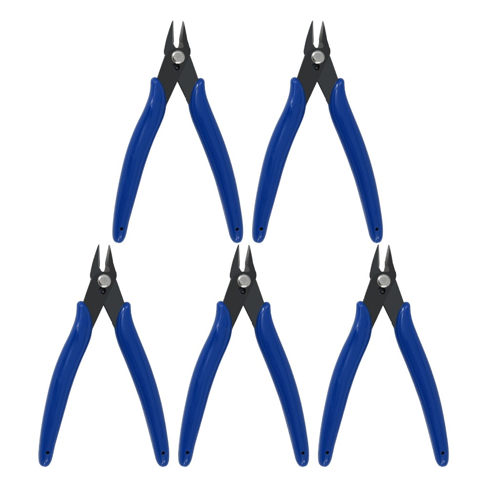 5/10PCS Electrical Flush Wire Cable Cutter Side Cut Pliers Sharp Nipper DIY Tool