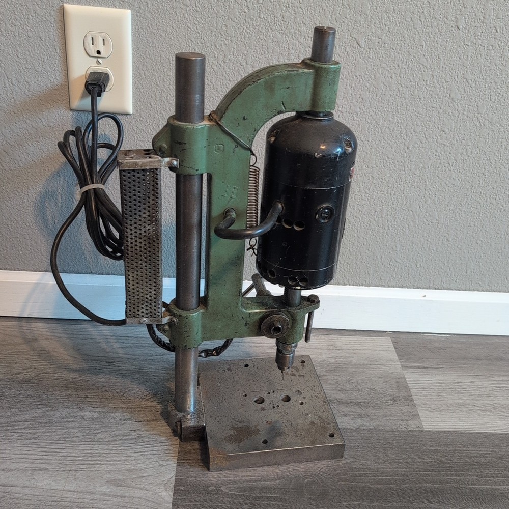 ELECTRO MECHANO 106N Precision HIGH SPEED DRILL PRESS Variable Speed *READ*