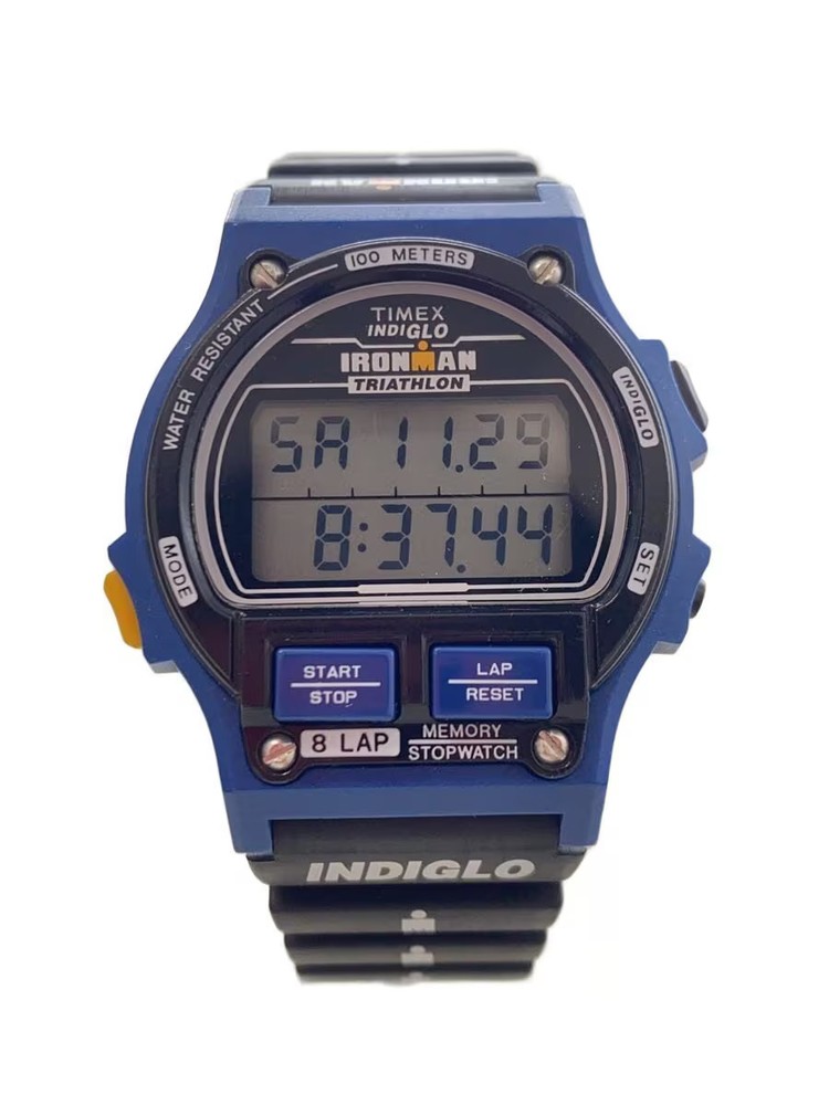 TIMEX Quartz Watch Digital Rubber BLK BLK