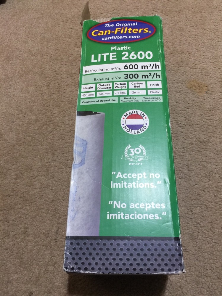Active Can-LITE Filter Plastic Lite 2600 353 CMF 18" (Open Box) 1102040