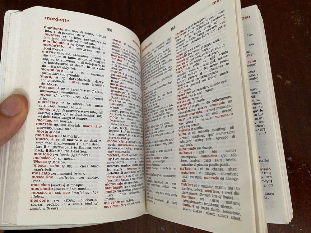 Collins Pocket Italian Dictionary Colour Edition 1995