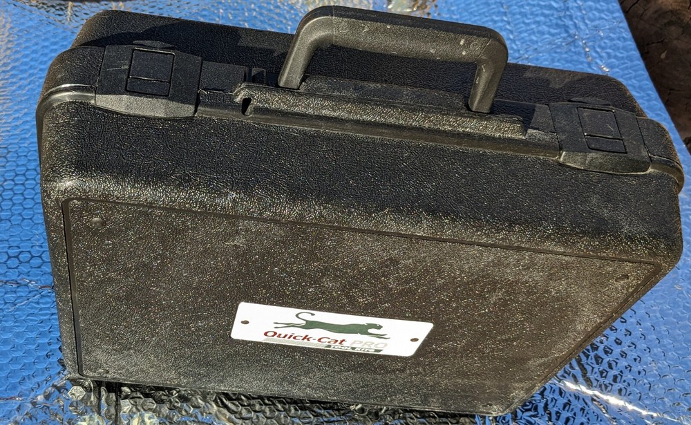 Network Pro: Cat 5/6 Termination Tool Kit Quick Cat Pro w/ LAN Tester, Tracker