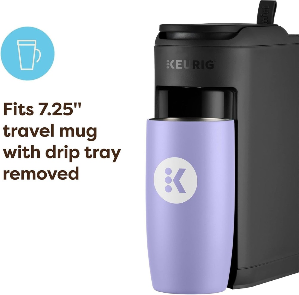 Coffee Maker Small Space Single Serve Compact Drip Machine 12oz