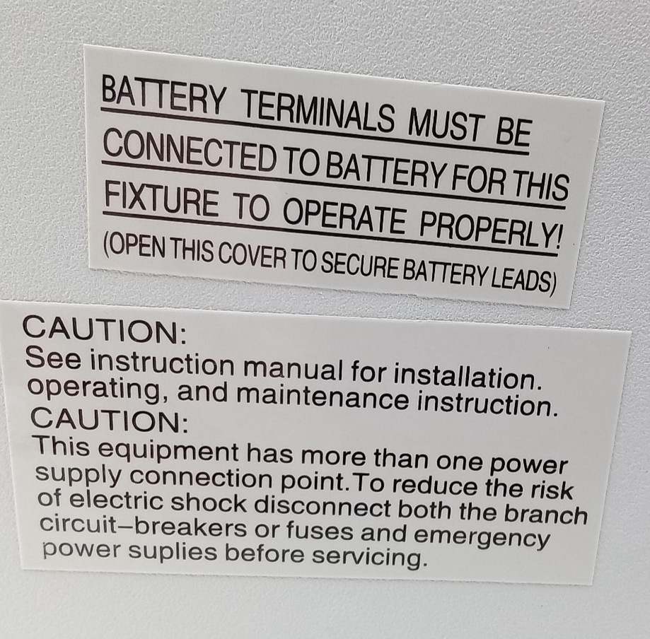 Exit Sign Combo with Light Wall Mounted Emergency Exit