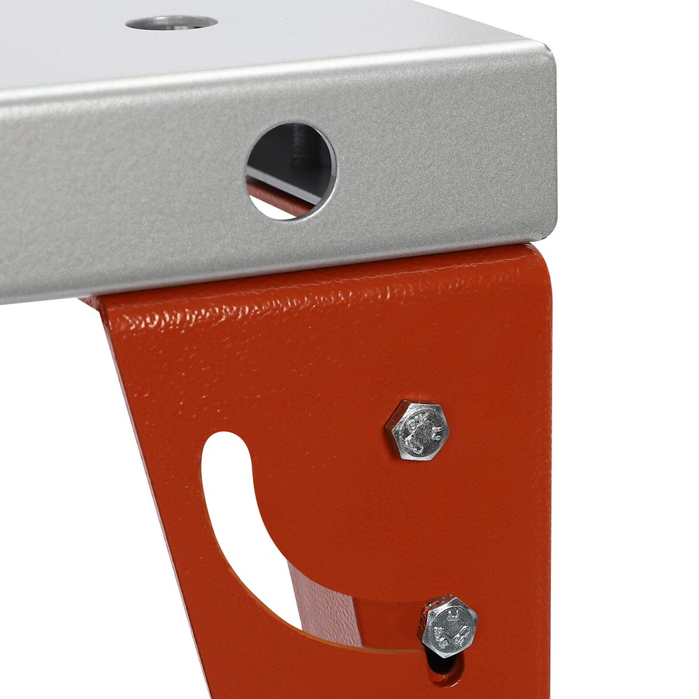 Steel Portable Welding Table Silver Folding Welding Workbench Table Work Bench