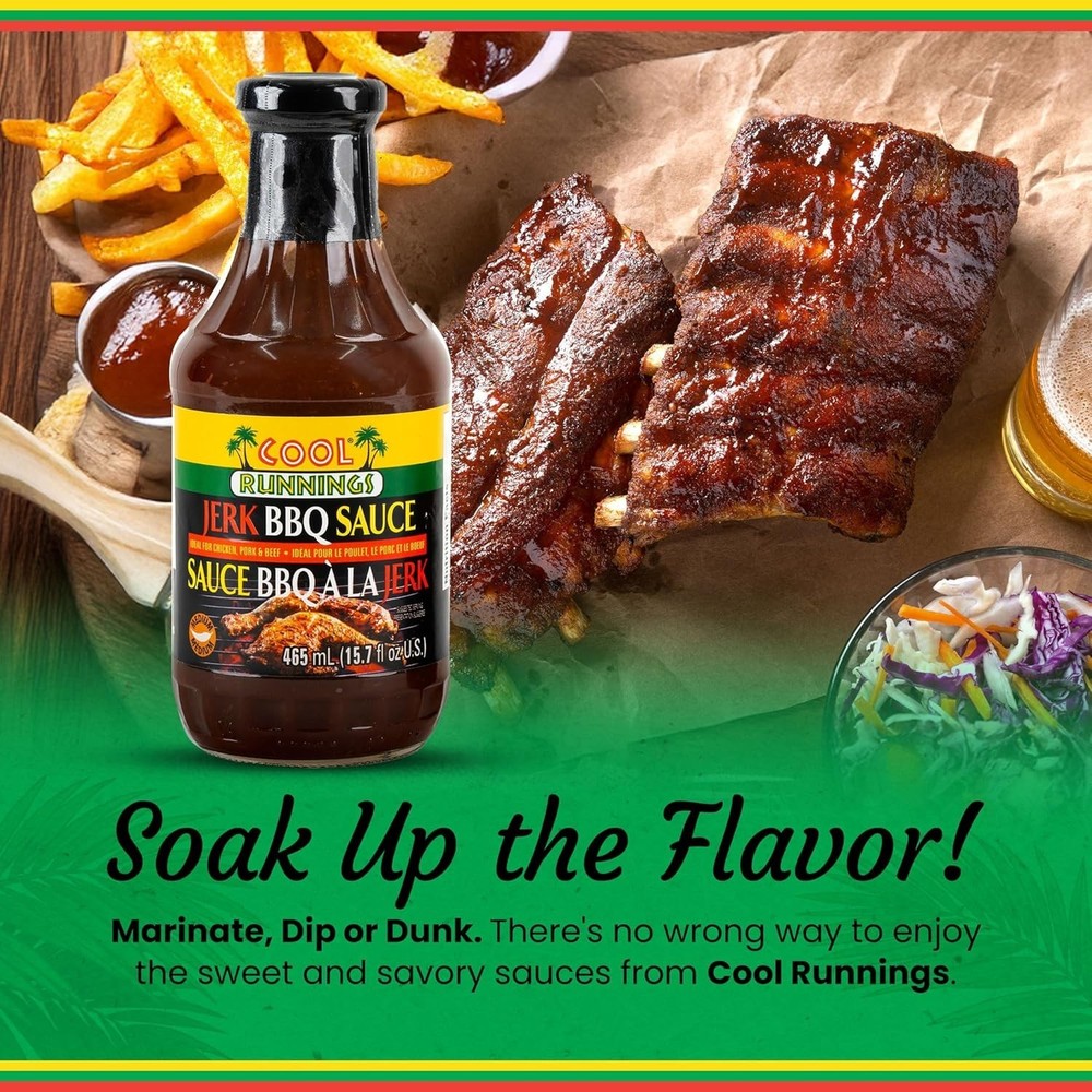 Cool Runnings Jerk BBQ Sauce 465ml
