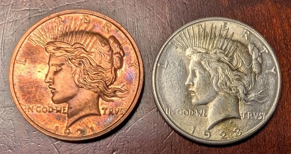 1923 Silver Peace Dollar