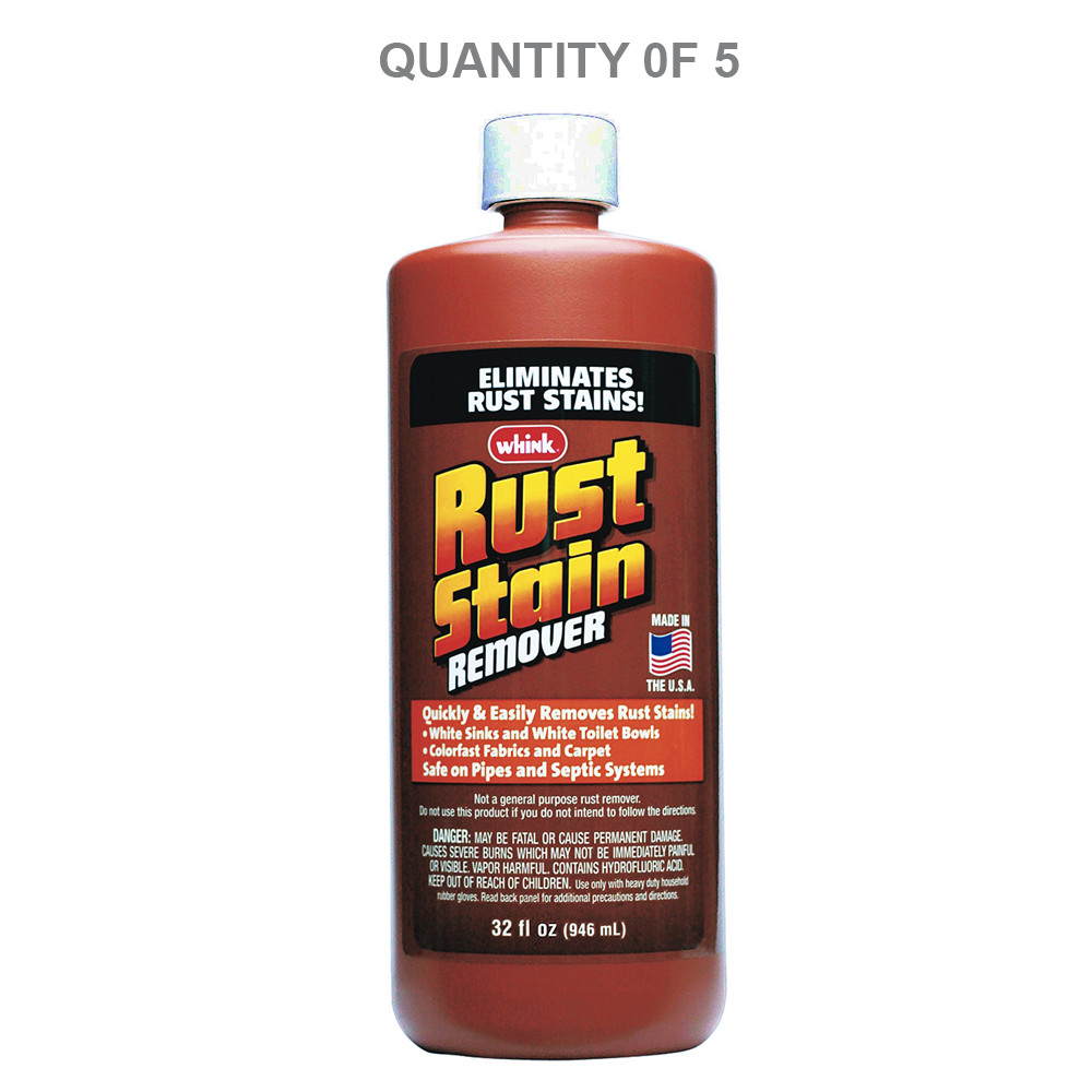 Whink Rust Stain Remover, 32 oz. 5-Pack