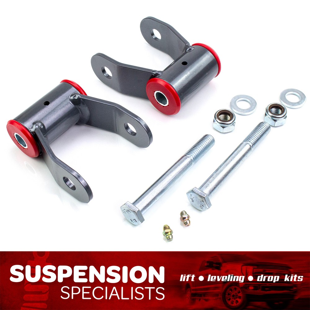 For 1998-2012 Ford Ranger 2" Rear Drop Lowering Kit Shackles