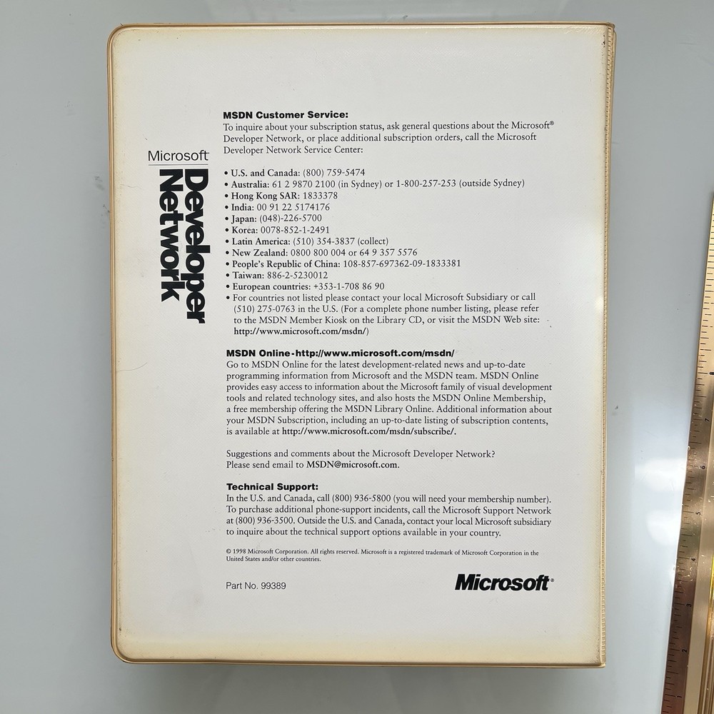 Microsoft MSDN Office Test Platforms & Development Tools 1998 Lot of 49 READ