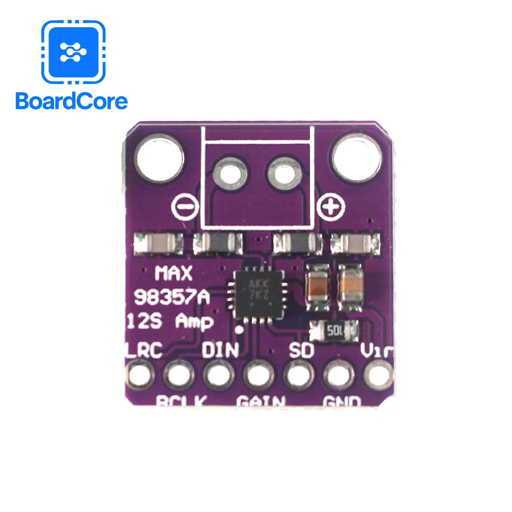 MAX98357A I2S 3W Class D Amplifier Breakout Interface I2S DAC Decoder Module