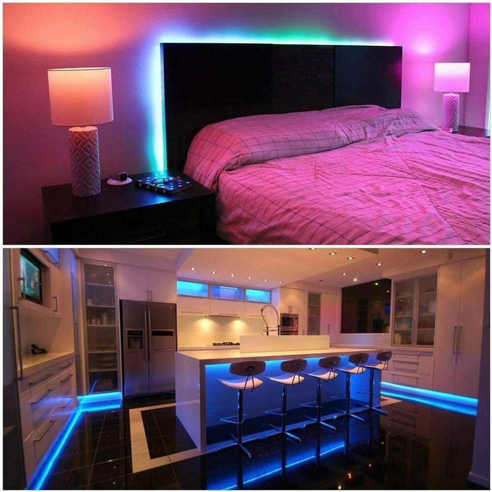 WENTOP LED Strip Light 32.8ft Color Changing Lights with Remote Control