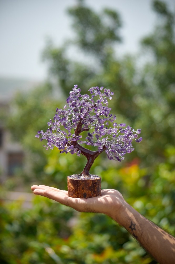 Amethyst Tree 500 Stones, Gem Tree