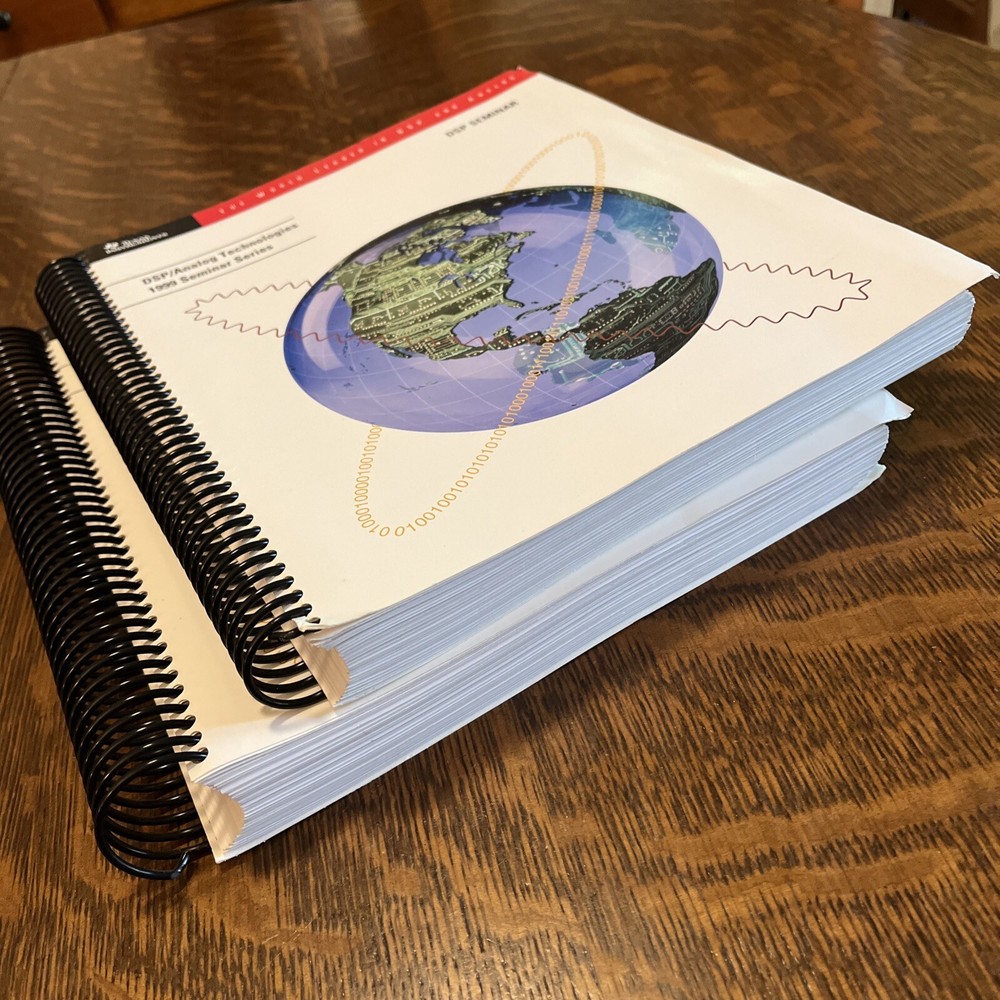 DSP Analog Technologies 1999 Seminar Series Coursebooks Set 2 Texas Instruments