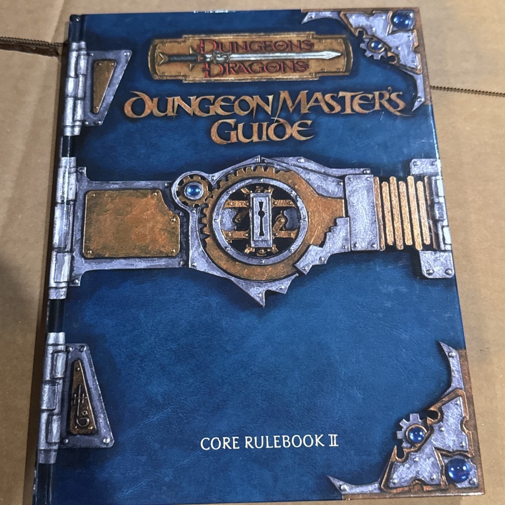 TSR D&D d20 - Dungeons & Dragons - Dungeon Master Guide - Core Rulebook II