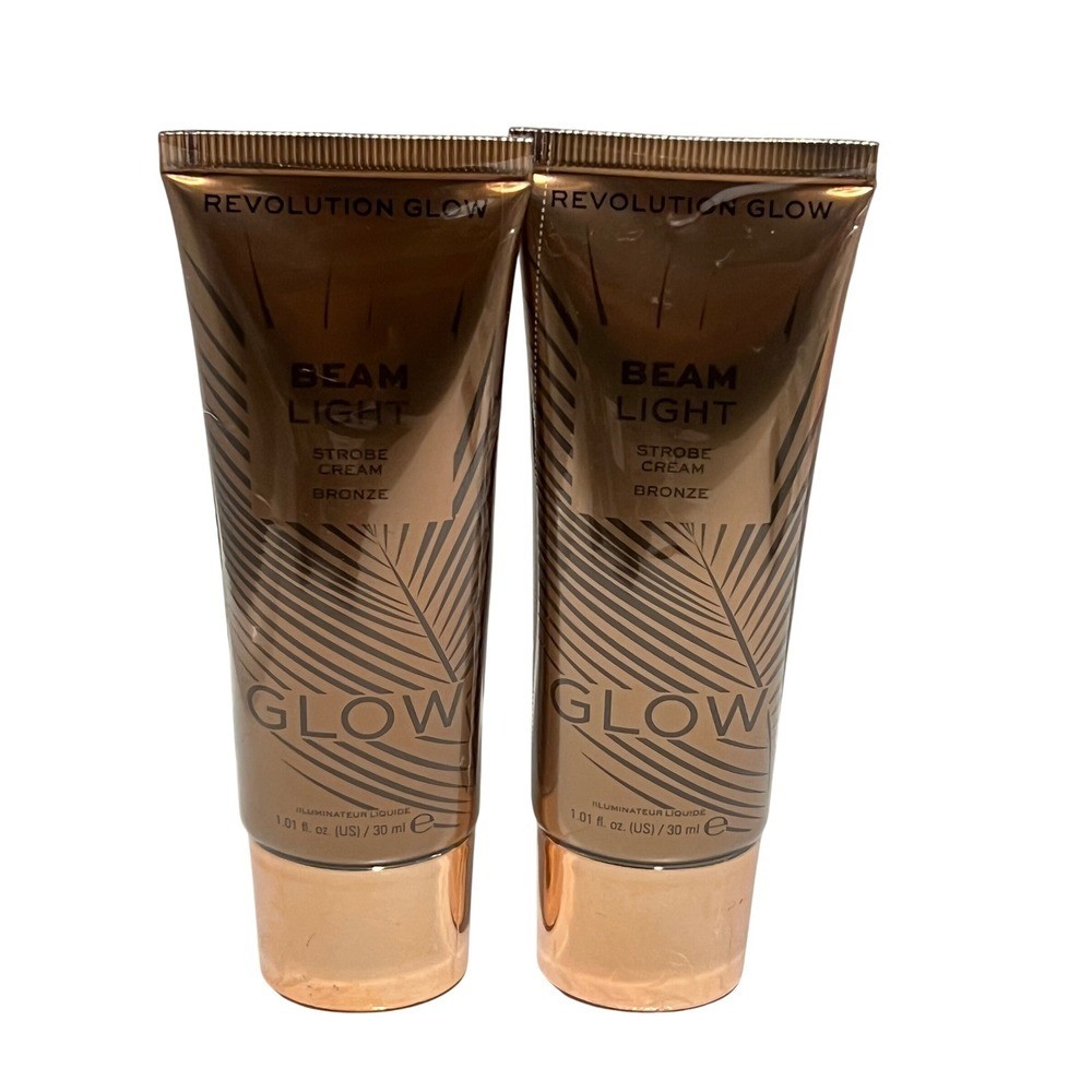 2 Revolution Glow Beam Light Strobe Cream Bronze Liquid Highlighter