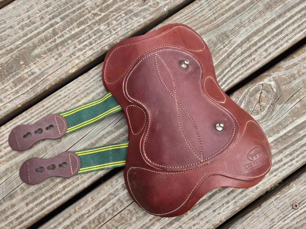 Devoucoux MyBoots Open Front Jump Tendon Boot -SINGLE (Right)- No Liner - MEDIUM