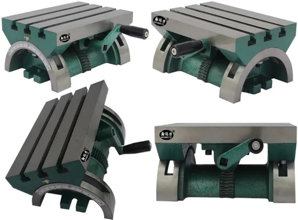 7-inch Multi-Purpose Compact Drilling and Milling Machine Stand Table Slide