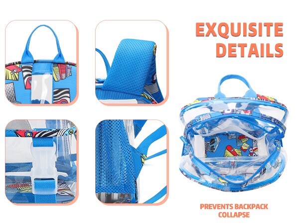 Clear Backpack Heavy Duty,Transparent Backpacks