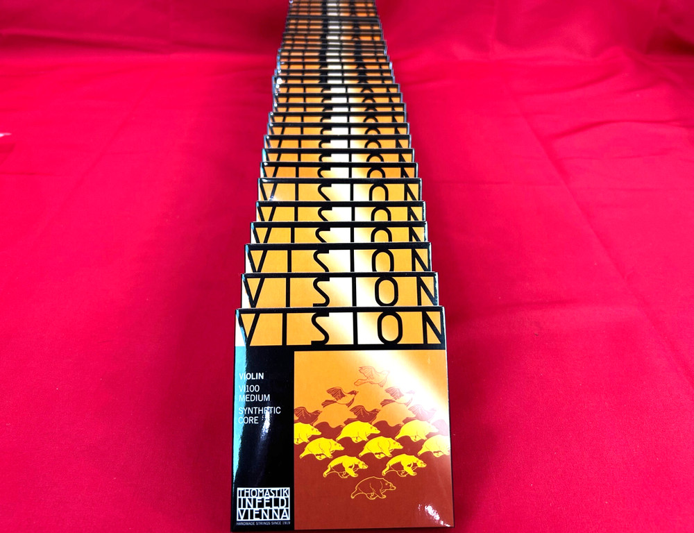 100% Authentic Thomastik Vision Violin String Set Medium 4/4