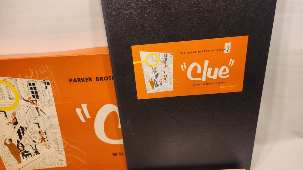 CLUE by Parker Brothers 1956