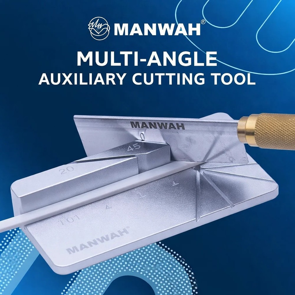MANWAH Multi-Angle Cutting Jig for Angled Cuts Model Assembly Hobby Craft Tool