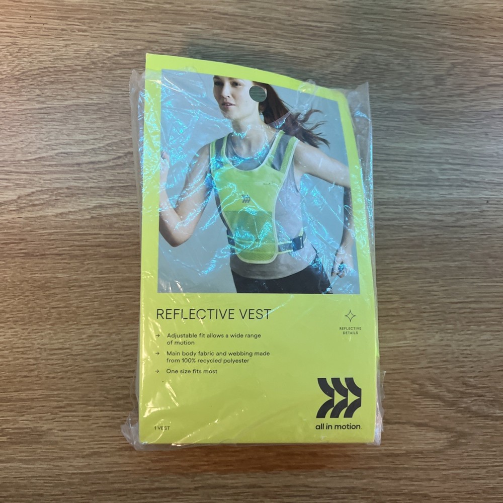 all In Motion Reflective Best  One Size Fits Most