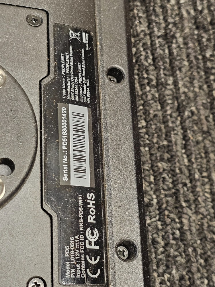 TRIMBLE Peoplenet PD5 Android Tablet PICTURED ITEM ONLY