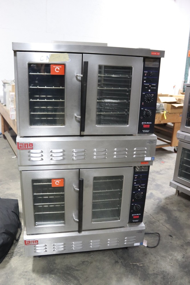 LANG DOUBLE STACK GAS OVEN