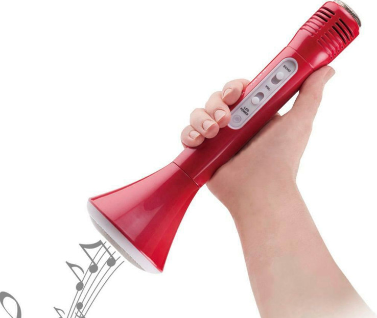 Karaoke Microphone & Speaker—Open Box New