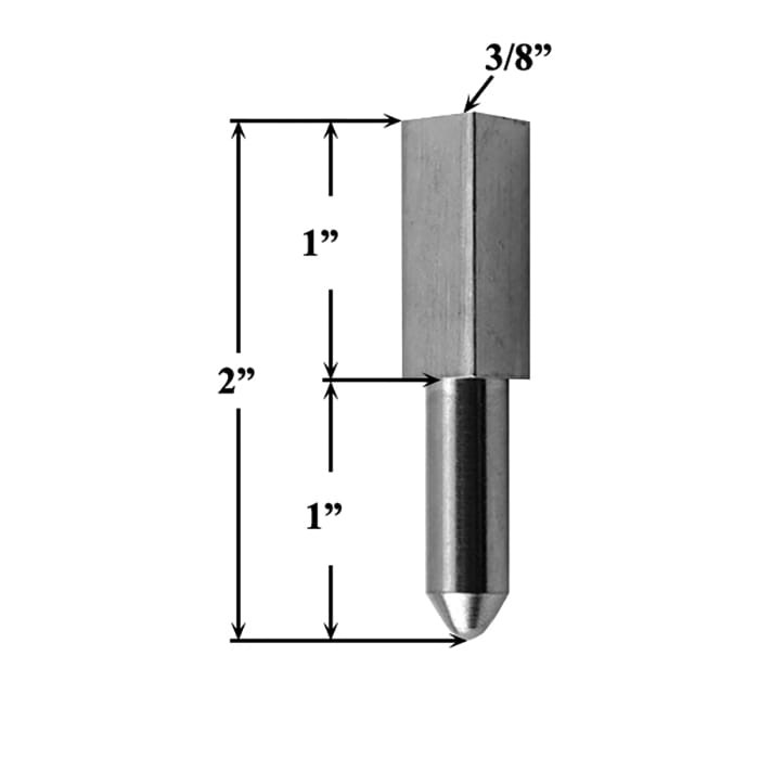 2" Square Shootbolt Tip 1/4-20 Thread for Ashland MPL