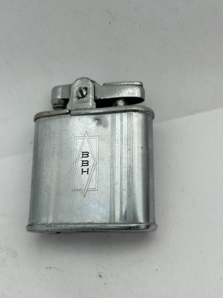 Ronson Whirlwind Lighter - Vintage - Monogrammed BBH
