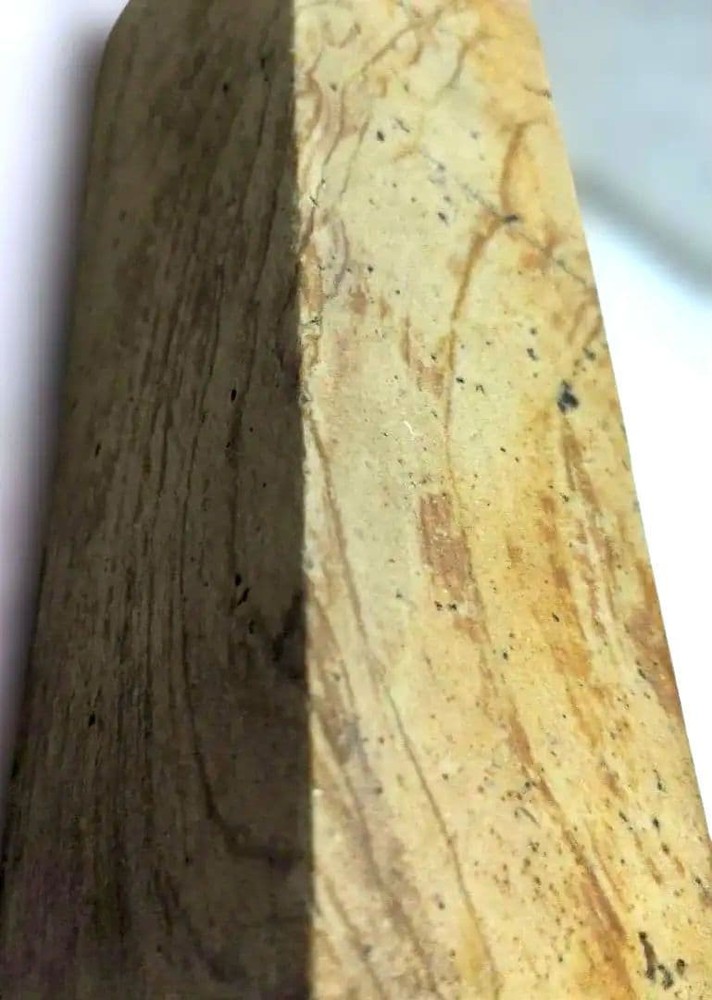 Natural Japanese Whetstone Medium Grit for Carpentry Tools