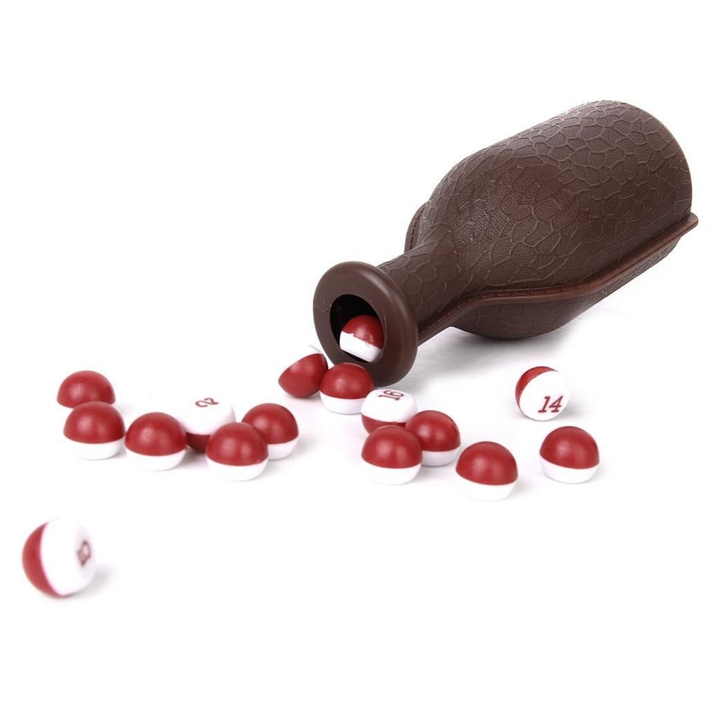 KELLY POOL TABLE SHAKER PLASTIC MARBLES