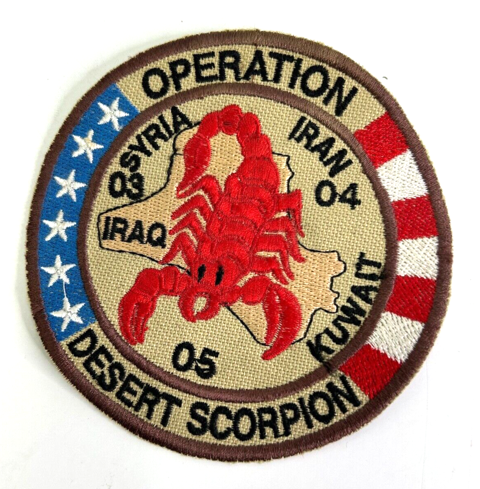 Operation Desert Scorpion Patch