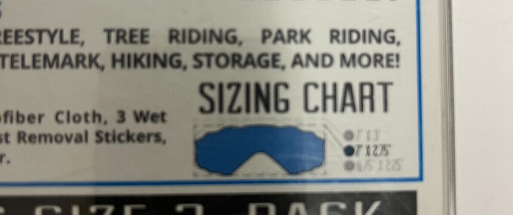 RIPCLEAR Spherical Goggle Lens Protector NIB 3-Pack Sz Medium Scratch Resistant