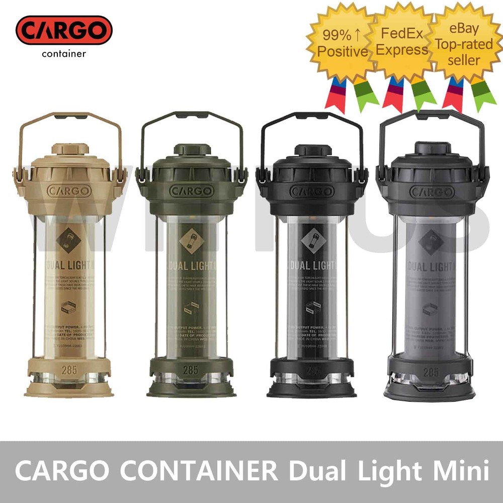CARGO CONTAINER Dual Light Mini LED Lantern Camping Oudoor - 4colors_