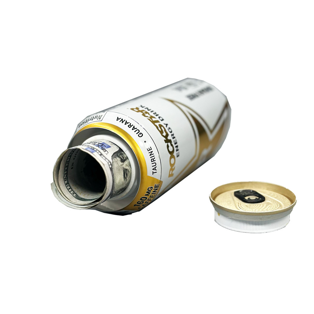 Stash Can- Secret Storage Container- RockStar-Caffeine ( Hide Valuables)