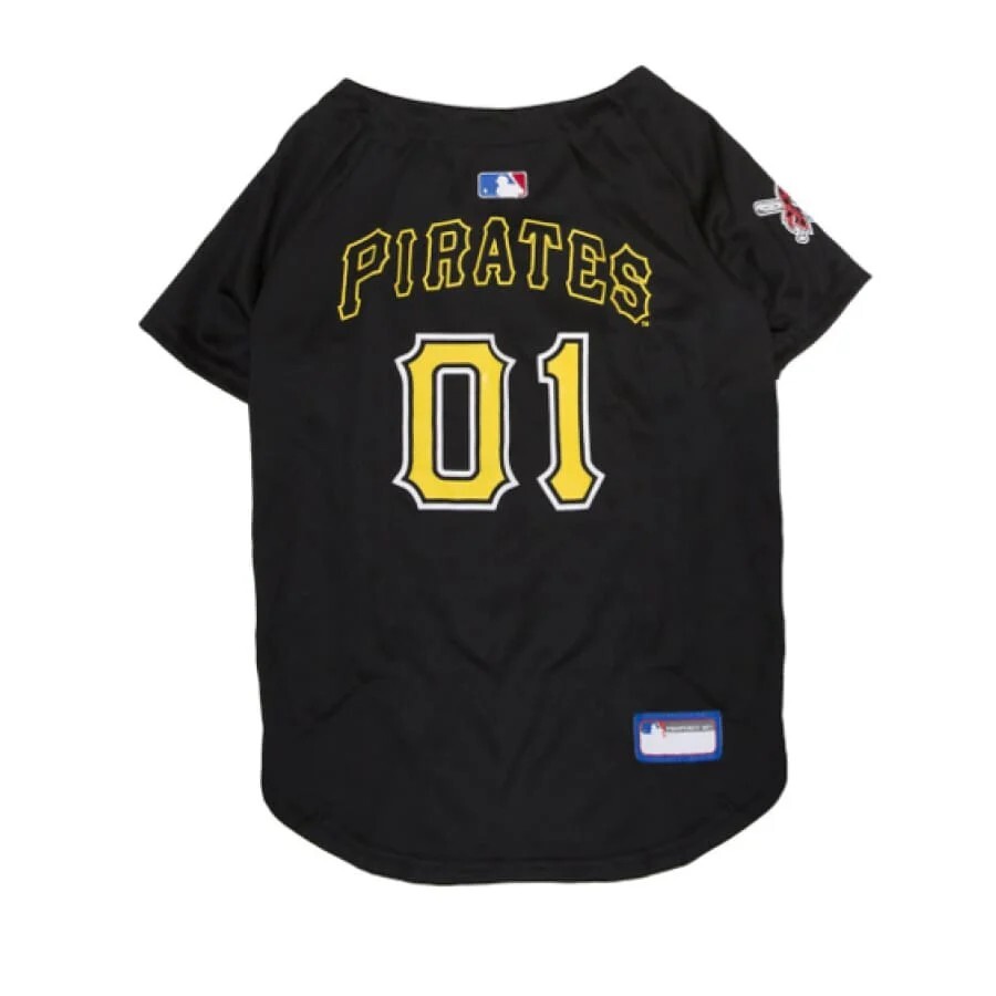 Pittsburgh Pirates Two Types MLB Dog Pet Jerseys (All Sizes)