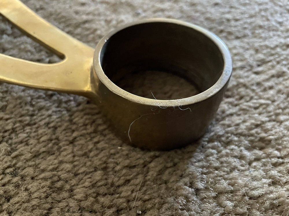 SOLID BRASS Bar Pub Foot Rail Support Pipe Bracket