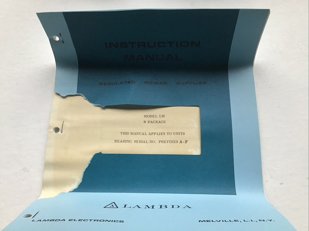 Lambda Power Supply LM-B-36R