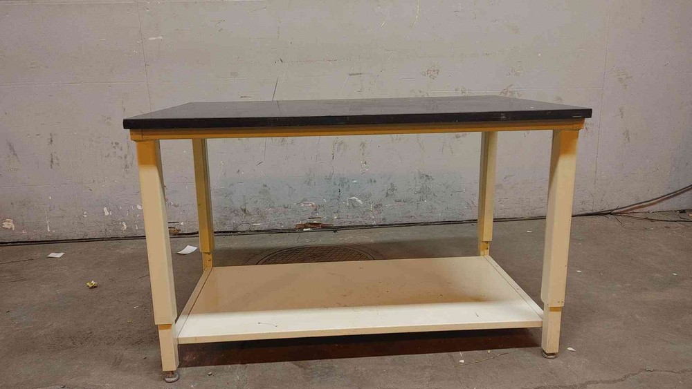 4' Black Epoxy Table Chem Resistant Lab Desk